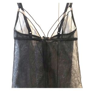 Black, D&G Negligee